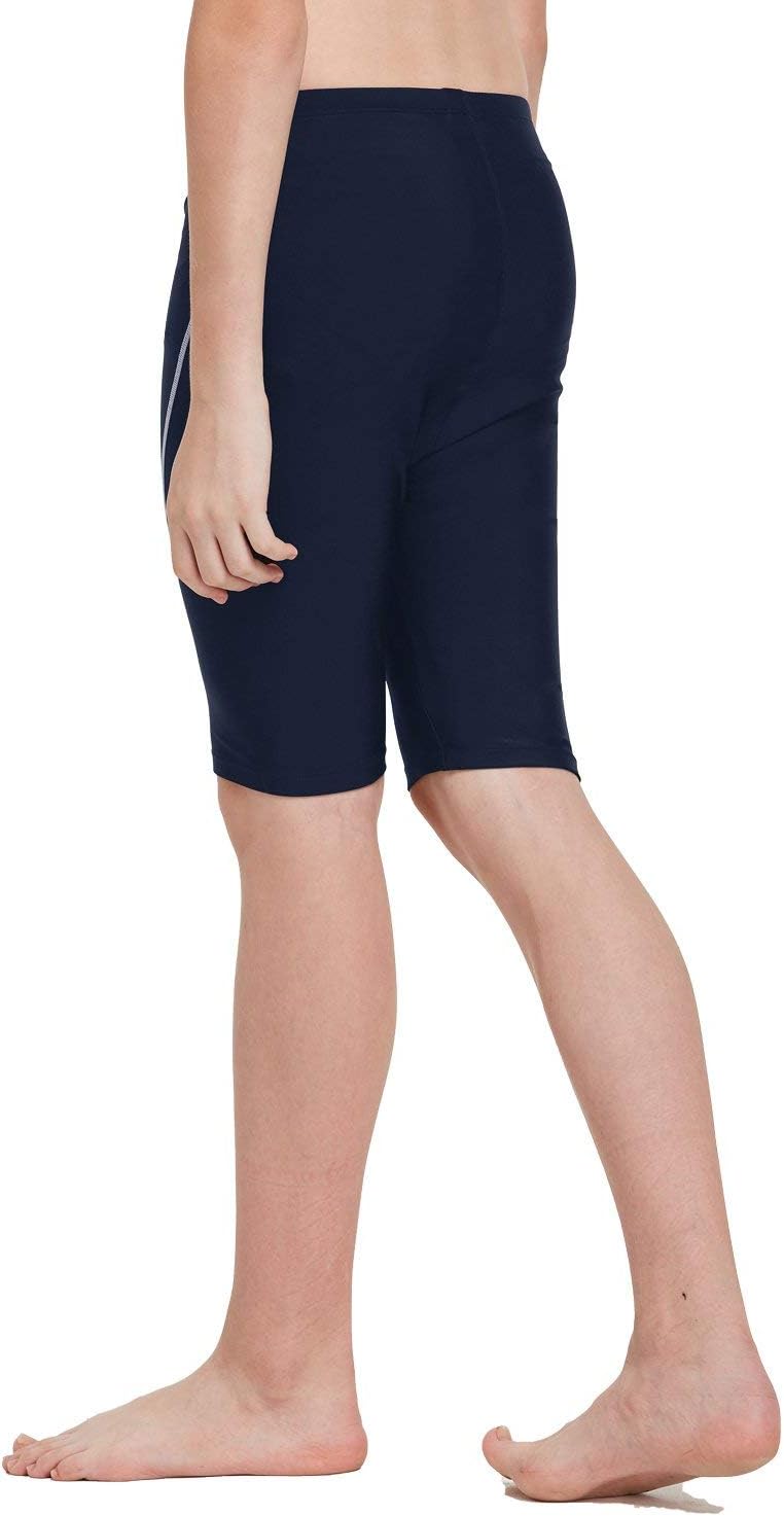 baleaf Boys' Athletic Swim Jammer UPF 50+ Quick Dry Youth Training Swimming Short
