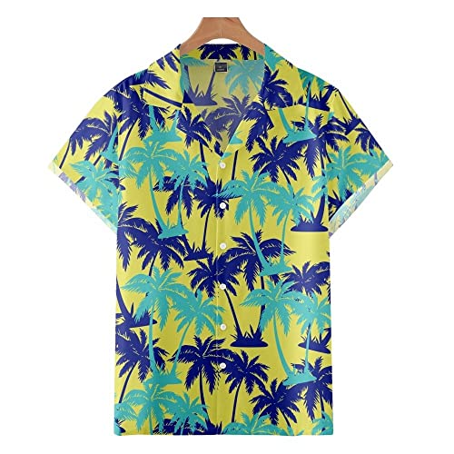 Chemise hawaïenne homme grande taille pour éviter la transpiration à la plage