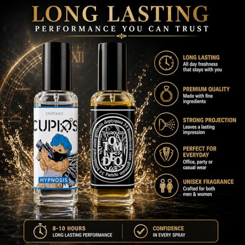 Image of EAUROUGE Cupid Hypnosis & Tam Dao Perfume Unisex 2x20ml | EDP
