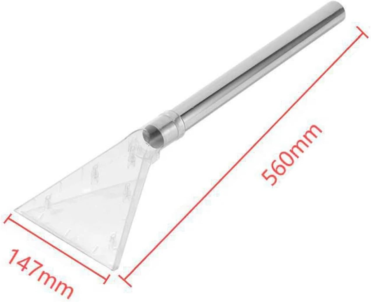 1Pcs Sprayer Vacuum Extractor Nozzle Head Upholstery Vacuum Carpet Sofa Machine Absorbent Transparent Scraper Head(A3)