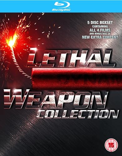 Lethal Weapon 1-4 [Blu-ray] [UK-Import] [Reino Unido]