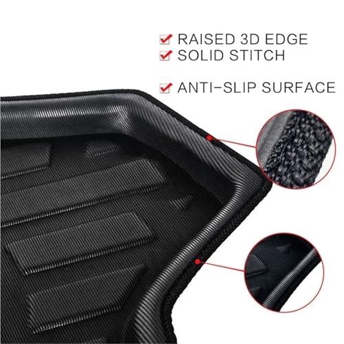 Tapis de Coffre pour Ford Explorer 2011-2019 Bac de Protection