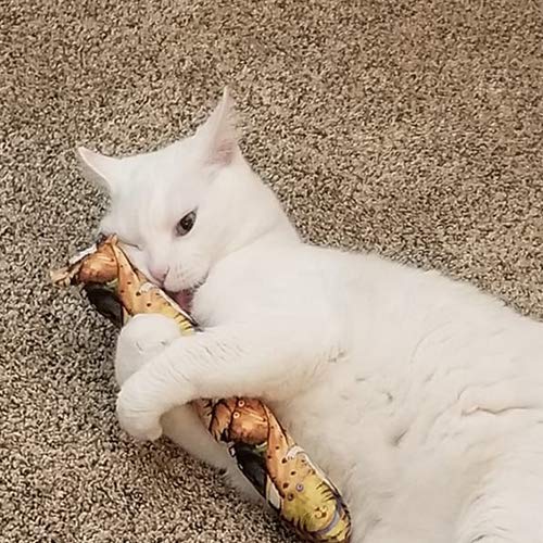 Kitty kick stix 11" catnip kicker toys - set of 2 cat kickers, the original made in usa 3 Kitty kick stix 11" catnip kicker toys - set of 2 cat kickers, the original made in usa - image 4