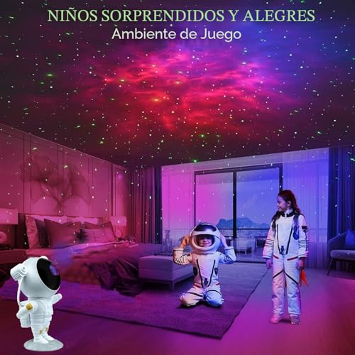 Miniatura 7 de Ab Attaboy Luz Nocturna De Cielo Estrellado, Proyector Led, Astronauta, Para Decorar Habitaciones, Luz De Noche, Regalo Para Niños, Adultos, Fiesta En Casa