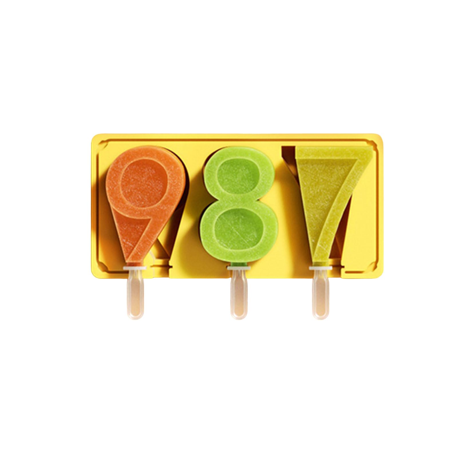 TFAOYS Popsicles Molds Silicone Ice Cream Accessaries Texture for Kitchen Cooking Box