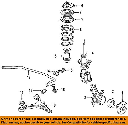 Image of Genuine Honda 51350-SCV-A03 Control Arm by Honda