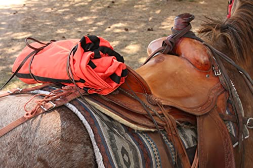 Trailmax "Over-The-Saddle Pack Pannier Bags; Pannier Bags Fit Most Western Riding Saddles; Ideal For Hunting Camp & Packing Gear; Horse Saddle Pannier Bags; Durable; Brown #TOP5