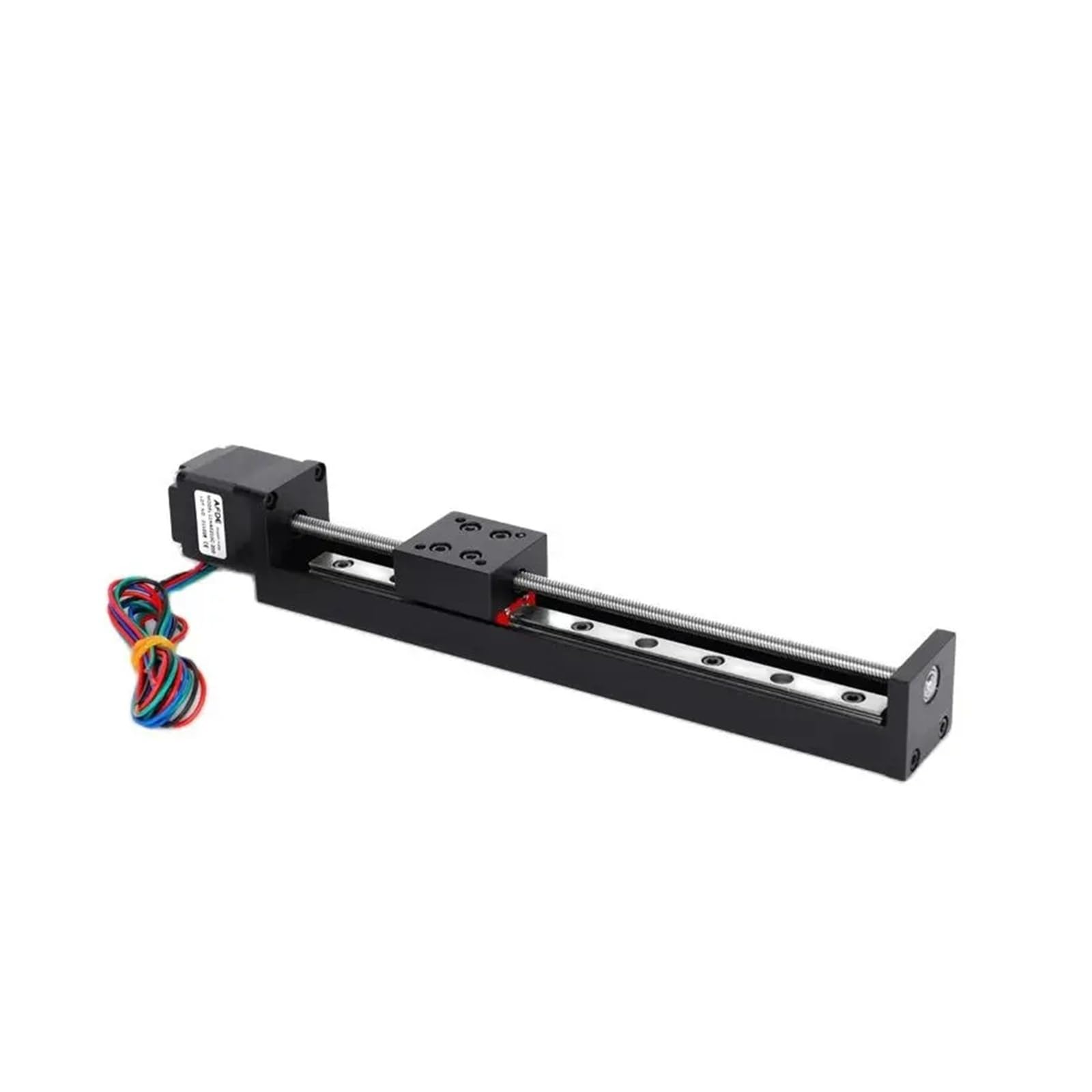 11 modułów liniowych z silnikiem krokowym, stół przesuwny typu T, krok na szynie, skok 50 mm, 100 mm, 150 mm, 200 mm (T6-4 z kierowcą, strug 200 mm)