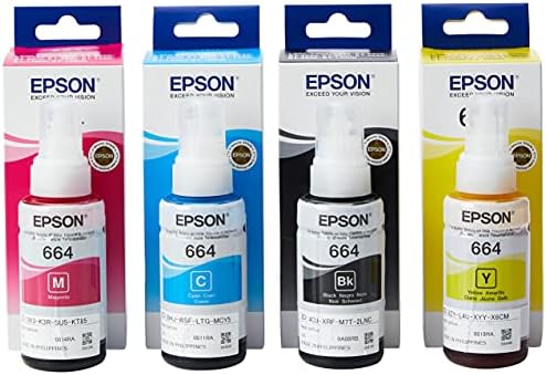 Epson EcoTank 664 Genuine Multipack Ink Bottles