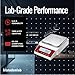 Fristaden Lab Digital Textile Scale and GSM Cutter Kit, 2000g x 0.01g, Fabric Weight Scale, Grams Per Square Meter (GSM) Measurement, Tare and PCS Counting, RS-232, YP2002