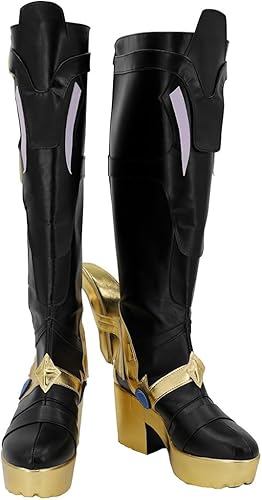 Miniatura 3 de Genshin Impact Il Dottore El Doctor Fatui Zapatos Botas Cosplay Traje Personalizable Tamaño 0711073