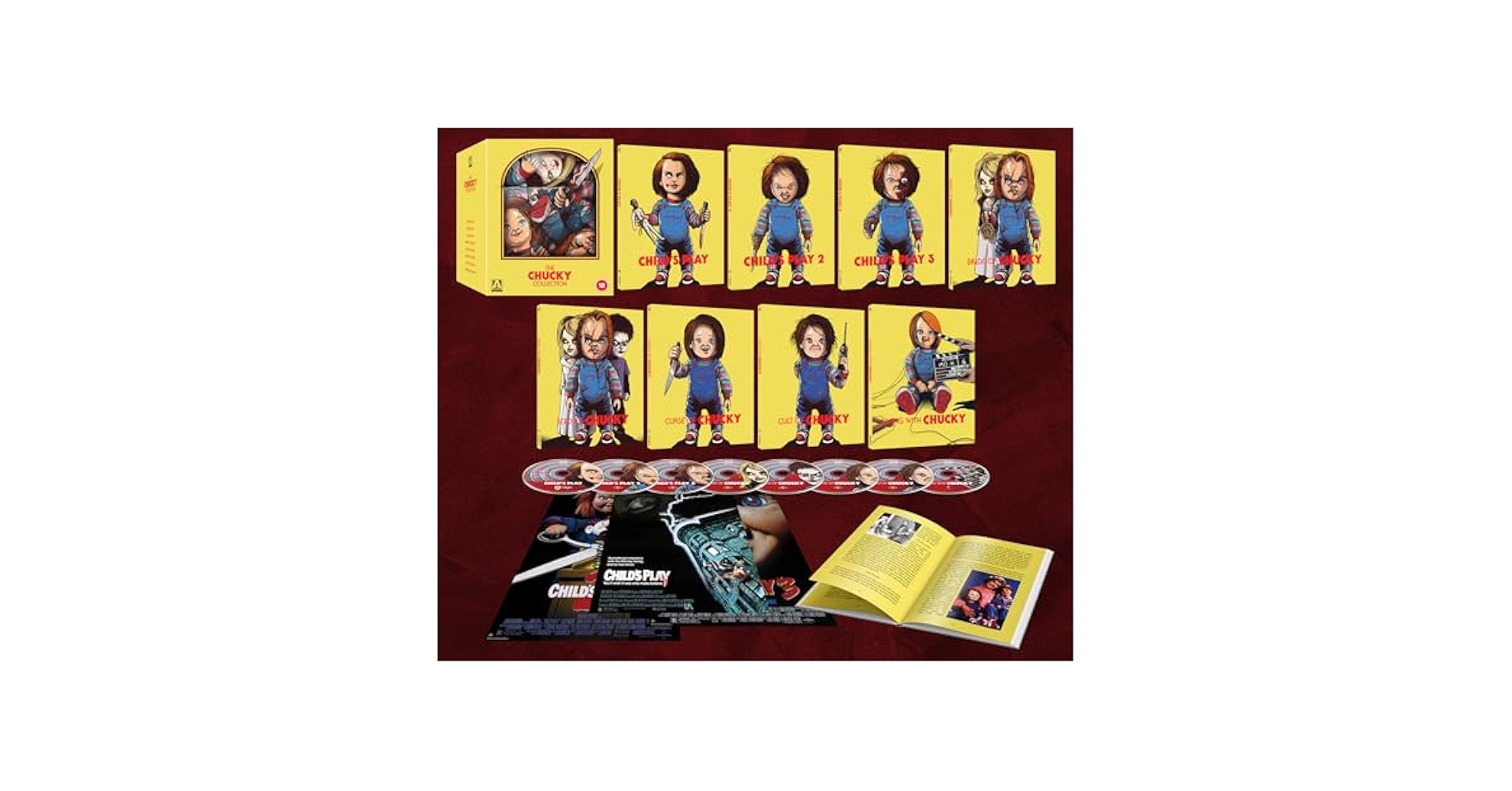 (未使用･未開封品)　Chucky: Complete Collection/ [Blu-ray] [Import] vf3p617 Amazon.com: Chucky: Complete 7-Movie Collection [Blu-ray