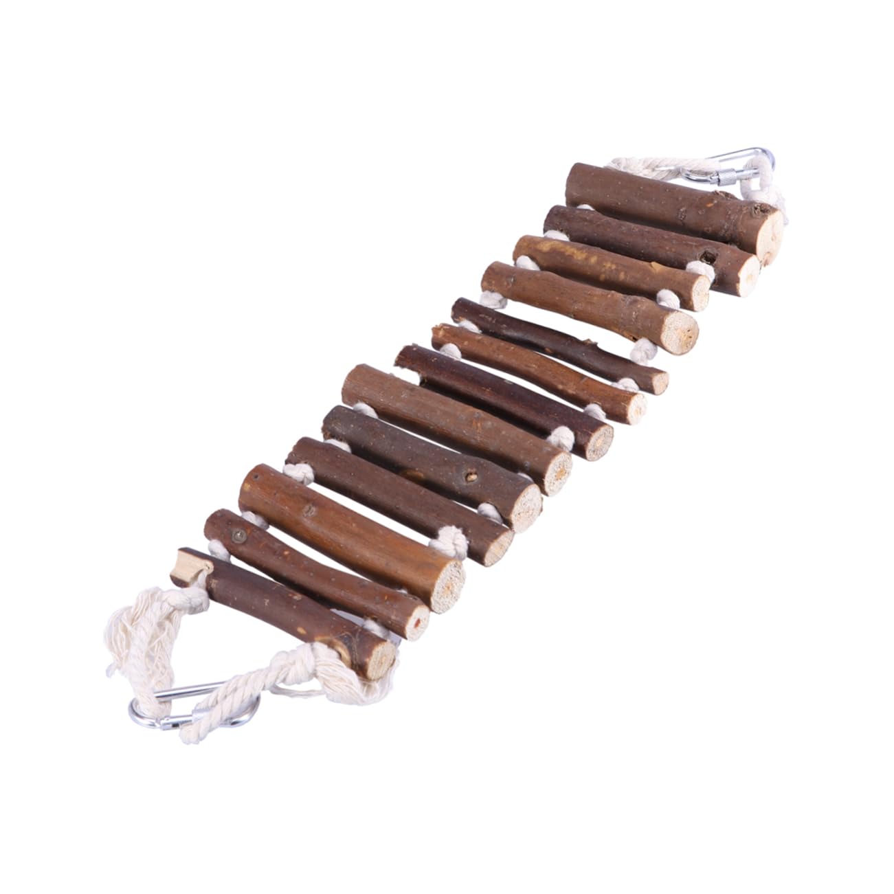 HEMOTON Log Suspension Bridge Bird Parrot Bird Bird Bridge Parakeet Bird Ladder Ladders Perch Random Color