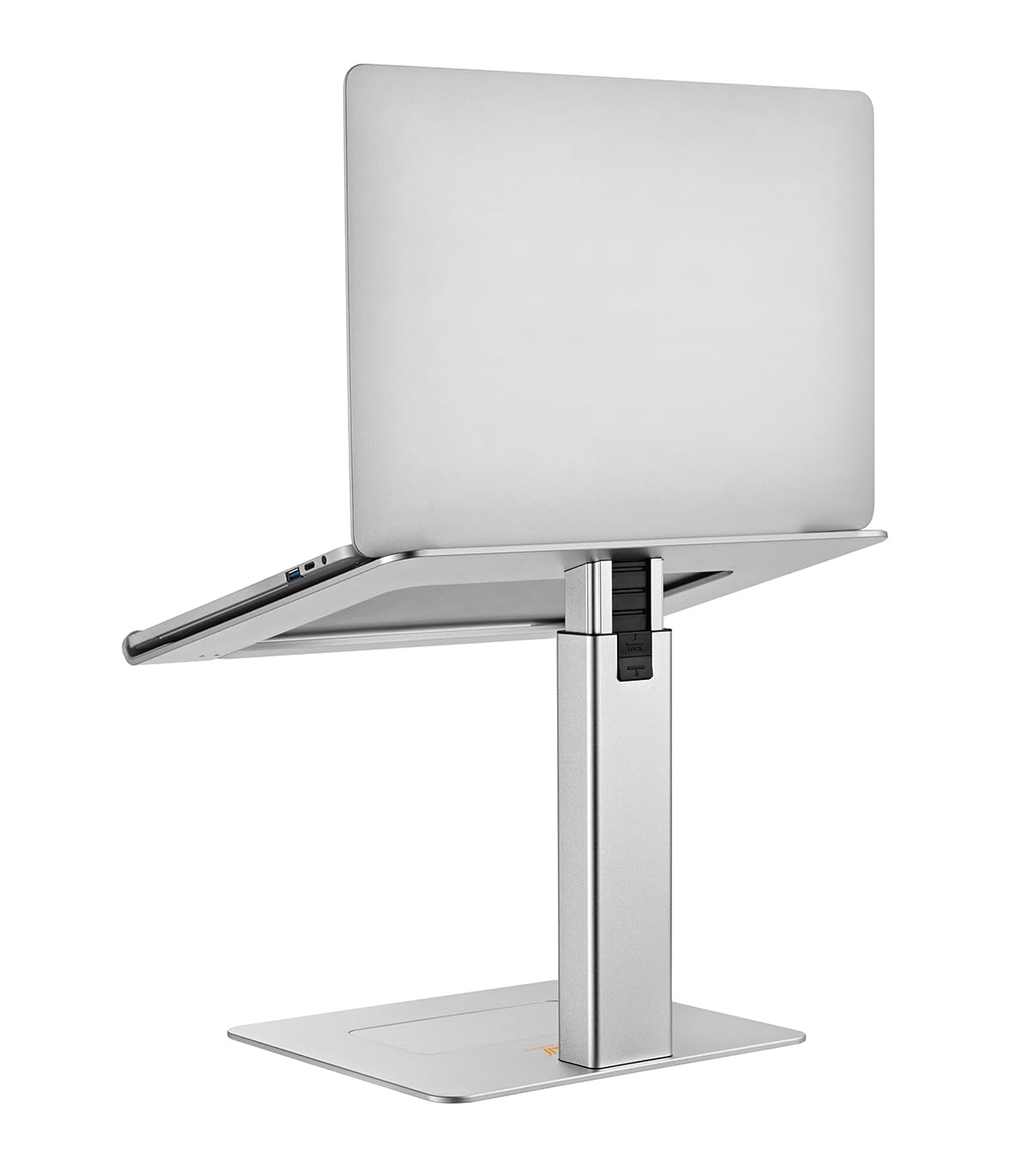 myWall - Supporto ergonomico per computer portatile HT45L, per scrivania, notebook e MacBook, compatibile con laptop da 11 a 17 pollici, supporto ventilato per laptop