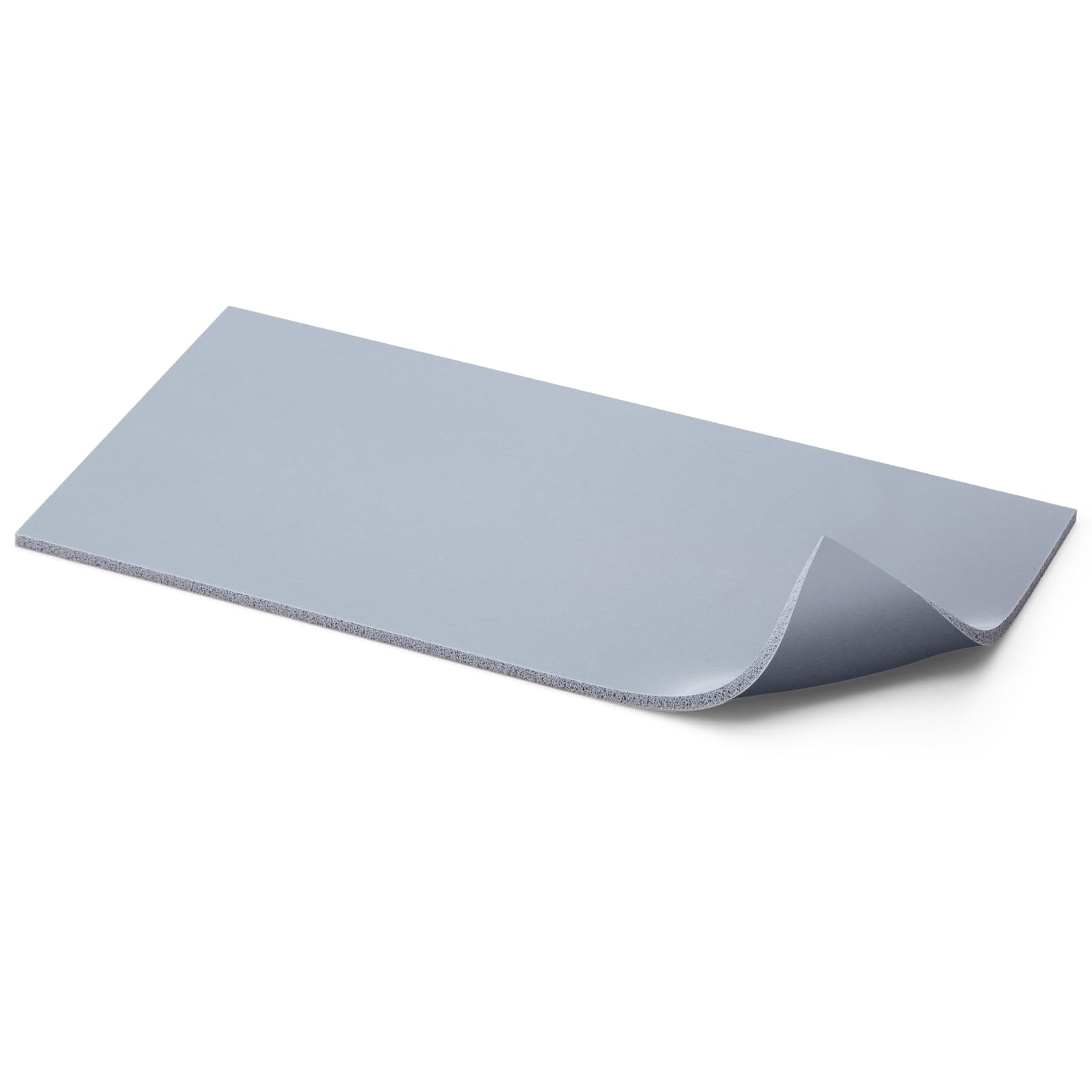 Pushglossy 1 Pcs Silicone Heat Press Pad, 1/8" X 4" X 8", Grey