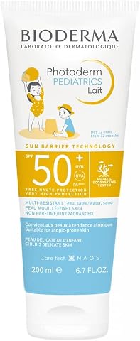 Bioderma Photoderm Pediatrics Lait SPF50+ Bebek, Çocuk Çok Yüksek Korumalı Süt Formda Güneş Kremi 200 ml