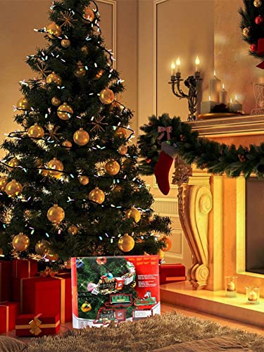 Trem de Natal - Trens em torno da árvore de Natal,Trem de Natal elétrico em torno da árvore de Natal