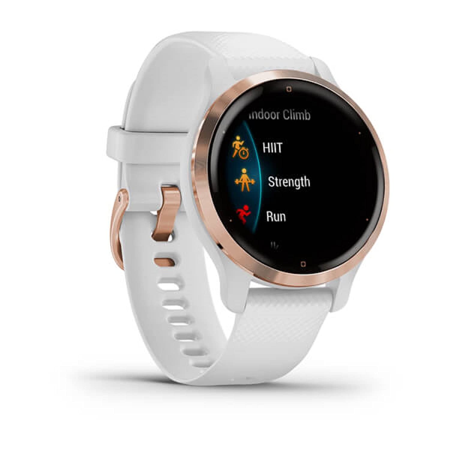 Garmin Venu 2S GPS 40mm Smartwatch, AMOLED Touchscreen, All-day Advanced Health & Fitness Features, Music Storage, Wellness Smartwatch with up to 10 days battery life, White - Image 4