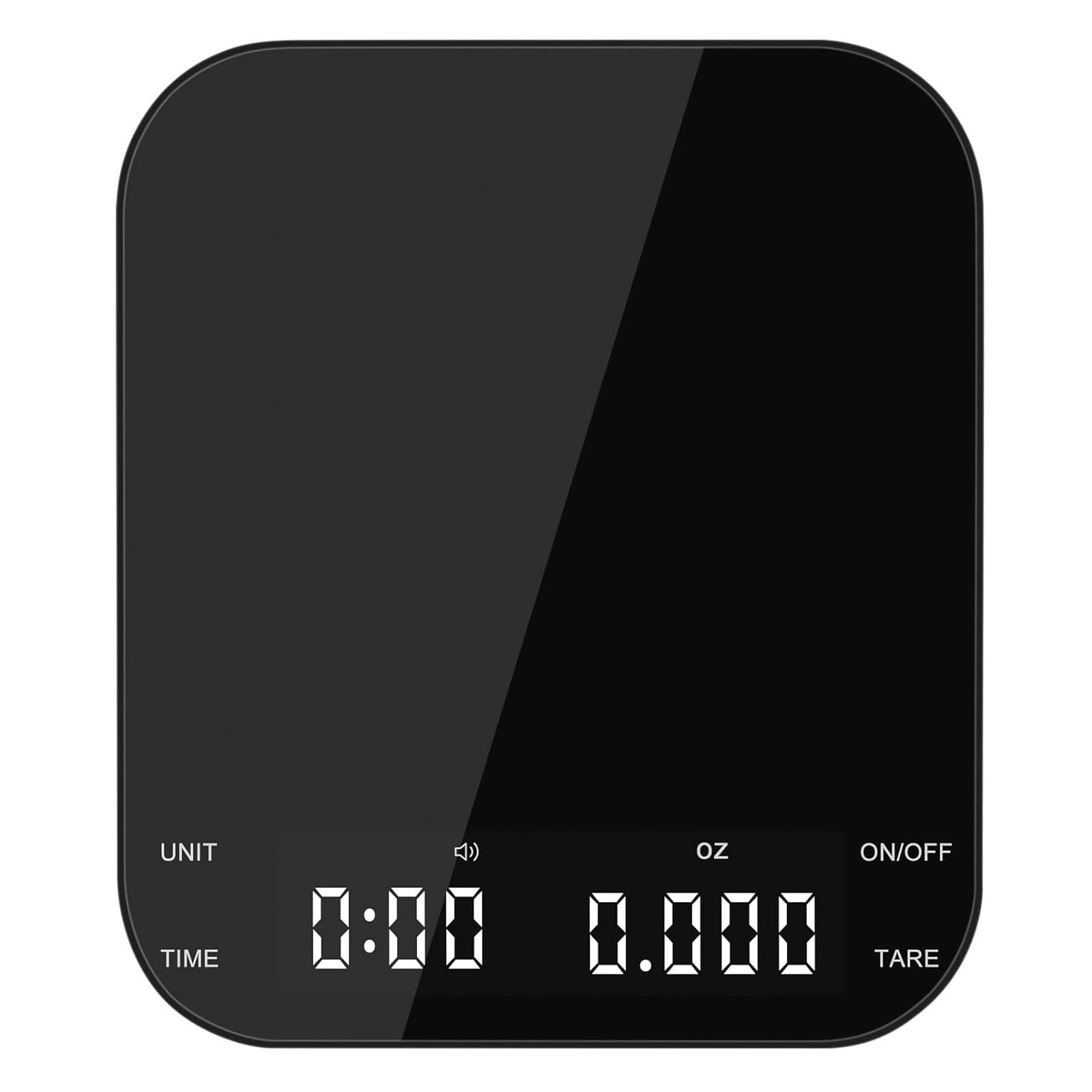 Balances numériques, Balance à café de précision 3kg/0.1g, verseur rechargeable avec minuterie