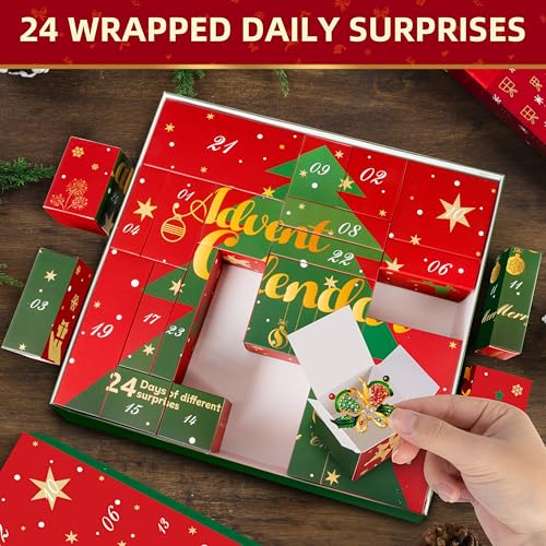 Skincare Advent Calendar 2026 for Adult Women - 24 Days of Beauty, Bath and Body Gift Set with Lotions, Scrub, Bath Bombs - Christmas Gift Basket for Girlfriend, Wife, Mom, Teen Girls — photo 5