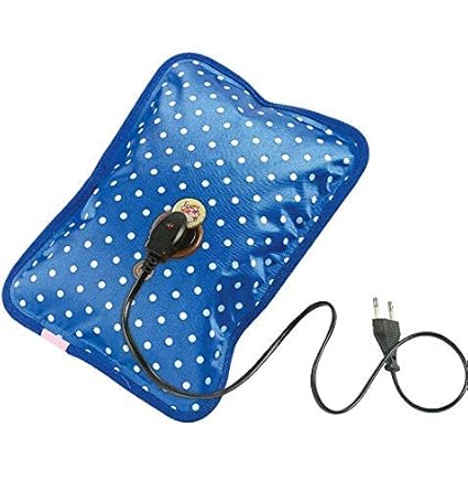 PAGALY Rechargeable Hot Water Bottle Voltage Standard Plug Hand Warmer Heater Bag for Heat Pouch Hot Water Bottle Bag for Pain Relief