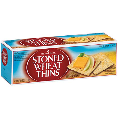 Red Oval Farms Stoned Wheat Thins Crackers, 12 - 10.6 oz Boxes - Thumbnail 7