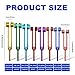 Chakra Tuning Forks Set for Sound Healing and Meditation, Weighted Tuning Forks Kit with Activator, Reiki Energy Tools Set for Vibration Sound Frequency Therapy, Meditation, Yoga, Chakra Balancing