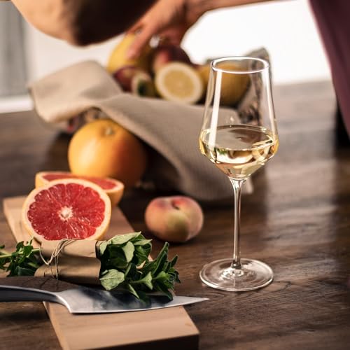 Foto von EISCH Weißweingläser Sky Sensisplus (2 Stück), Weingläser für Weißwein wie Sauvignon Blanc und Riesling, spülmaschinenfeste Kristallgläser, Made in Germany (Art.-Nr. 180065)