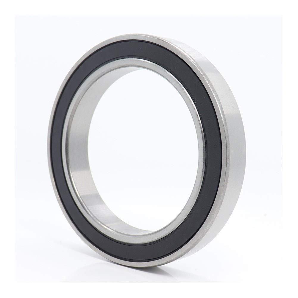 Power Transmission Products 6916 2RS Deep Groove Ball Bearing ABEC-1 2PCS Metric Thin Section Bearings 61916RS 6916RS Precision Bearing 80x110x16 Ball Bearings