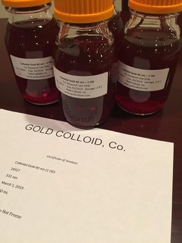 Colloidal Gold Nanoparticles (40 nm) 1 OD for Lateral Flow & Immunoassay