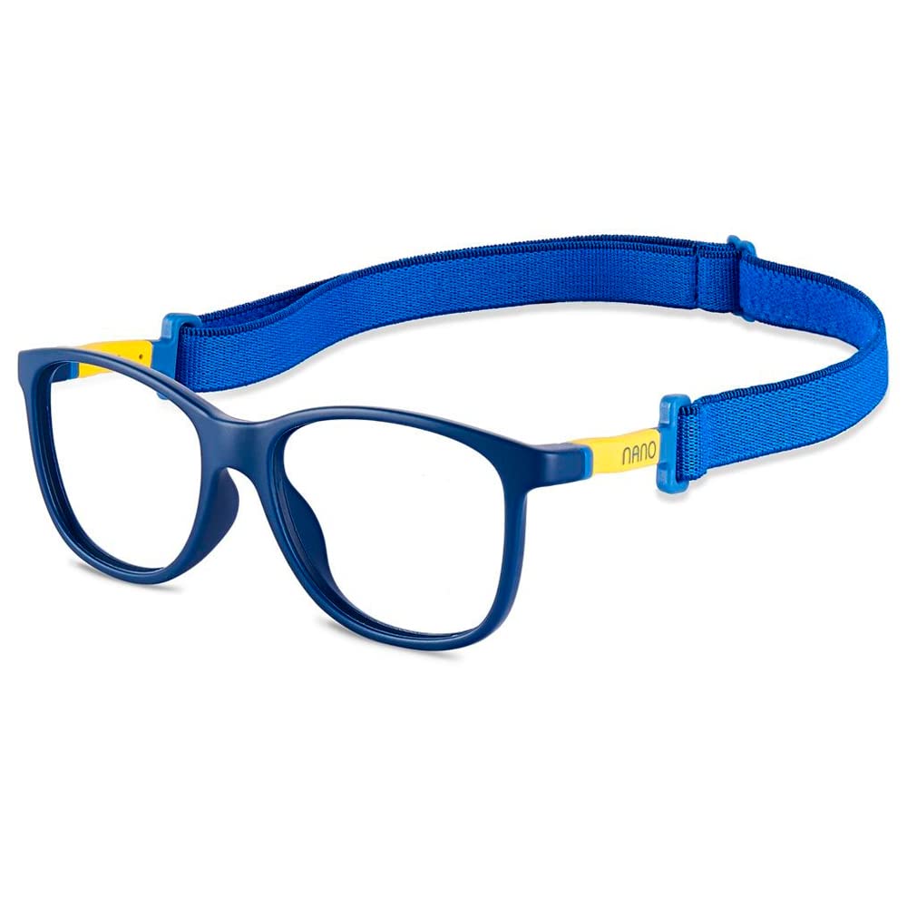 NANOVISTA Okulary przeciwsłoneczne dla dzieci, uniseks, Marino Mate/Zul/Amarillo, 50