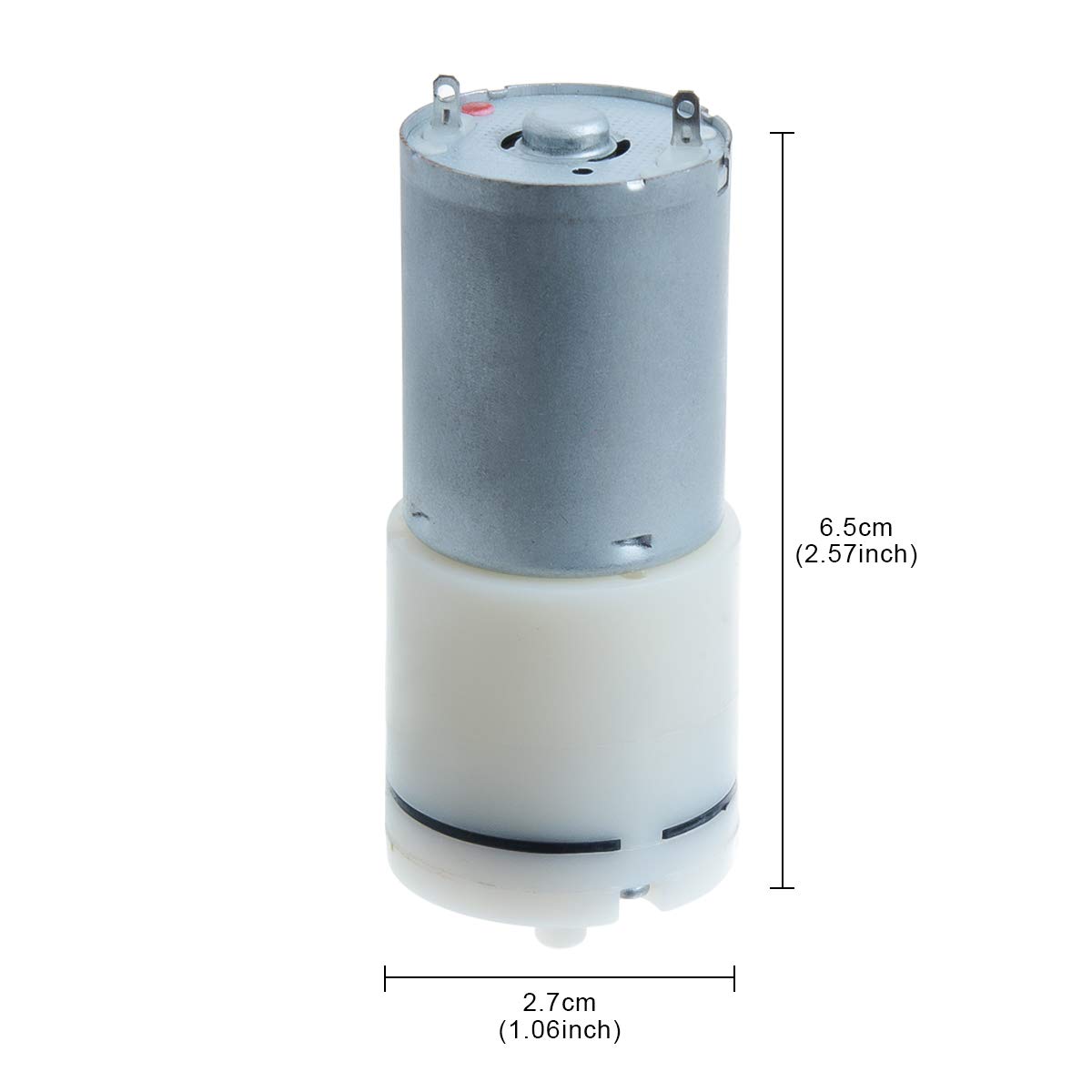 Saim 10 Pcs DC 12V Air Pump Motor Micro Vacuum Pump for Aquarium Tank Oxygen Circulate