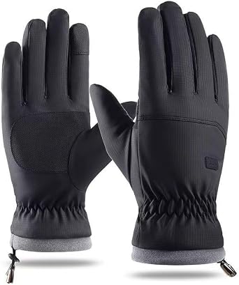 Utaly Women and MenWinter Waterproof-Ski Snow Warm-Gloves - Waterproof Gloves for Cold Weather for Running Driving Cycling