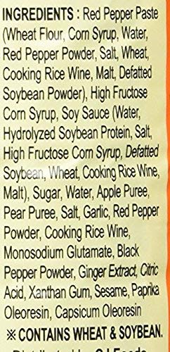 (Hot&Spicy) Cj Korean Bbq Original Sauce Chicken & Pork Marinade 29.6 Ounce (1) #TOP2