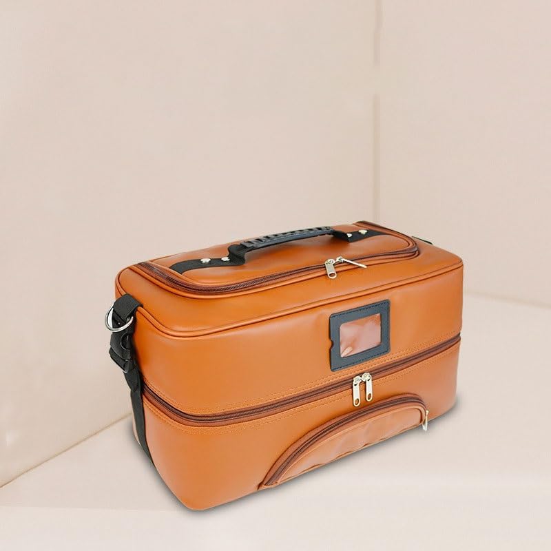 PU Cosmetic Case Large-capacity Bag Professional Storage Box Nail Polish Tool image 3