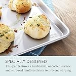 Chicago Metallic - Jelly Roll Pan, Heavy Duty Aluminized Steel Baking Pan (15" x 10")