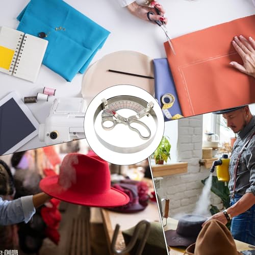 Hat Size Measurer | Precision Head Measuring Device | Portable and Accurate Inner Circumference Ruler for Sewing, Knitting and Crafts - Image 4