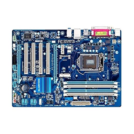 Moderkort Dator Moderkort Passform Fit For Gigabyte GA-P75-D3 Original Begagnat Stationärt moderkort P75-D3 B75-uttag LGA 1155 DDR3 ATXDator moderkort
