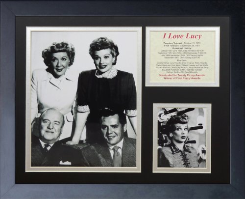 Idée cadeau I Love Lucy cadre Legends Never Die collage photo rétro unique