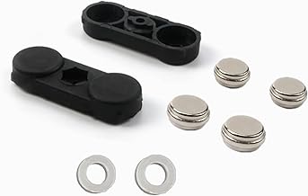 Battery Door Magnets Retainer Kick Plate Latch fit for Freightliner Cascadia 22-68677-000 22-68678-000