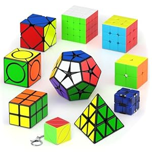 Vdealen Zauberwürfel Set 10er Pack Puzzle Cube