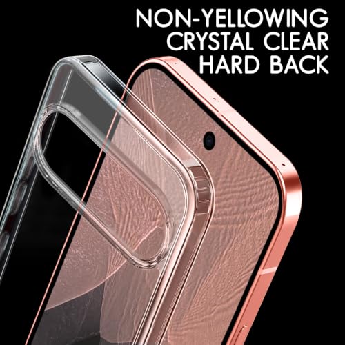 Image of TheGiftKart Ultra-Hybrid Crystal Clear Back Case Cover for Google Pixel 11 /11 Pro | Shockproof Design | Camera Protection Bump | Hard Clear Back Cover for Pixel 11 /11 Pro (PC & TPU, Transparent)
