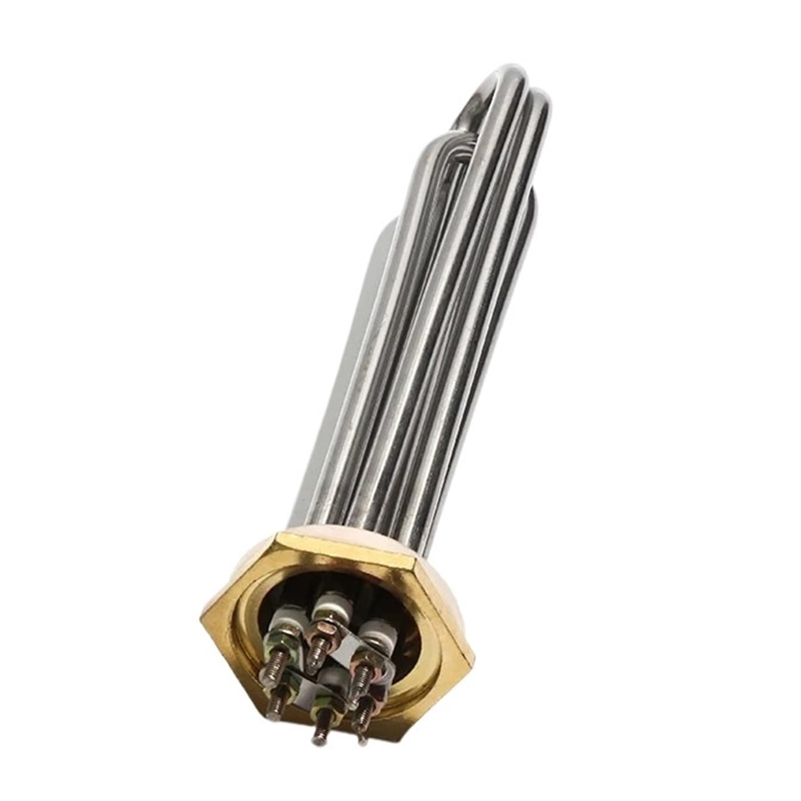 DC 24V 48V 36V Elemento Riscaldante DN32 Filo Tubolare Riscaldatore Di Acqua Ad Immersione 600w/900w/1200w/1500w Elemento Tubolare 1PC(48V 900W 2 loops)