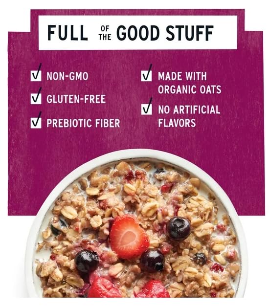 Avena Instantánea Orgánica Purely Elizabeth, Chocolate Oscuro, 12 Unidades miniatura 4