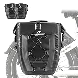 Himiway Bike Bag 2 PACK Waterproof Bike Pannier 27L Large Capacity Bike Extensible Saddle Bag for Bi