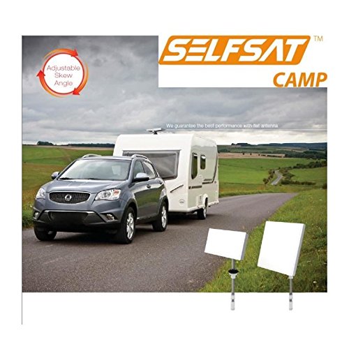 Selfsat Camp 58 Antenne Plate pour Camping Car