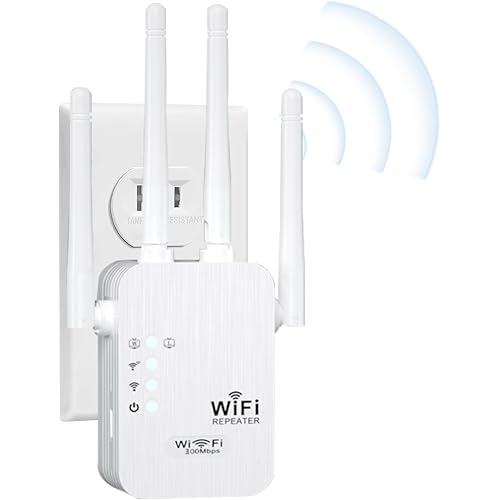 WiFi Extender,WiFi Extender Signal Booster for for Home & Outdoor,Device Servers Covers Up to 6000 Sq. ft and 35 Devices,Internet Booster