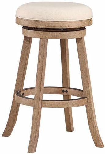 Vista 11 de Boraam Fenton Taburete giratorio para mostrador [cepillo de alambre marfil]