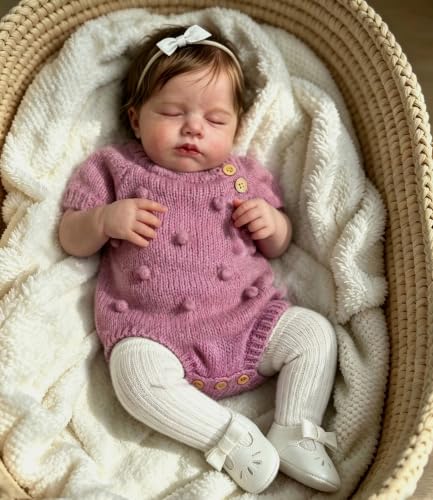 Muñeca Realista Reborn Baby Girl 20 pulgadas miniatura 4