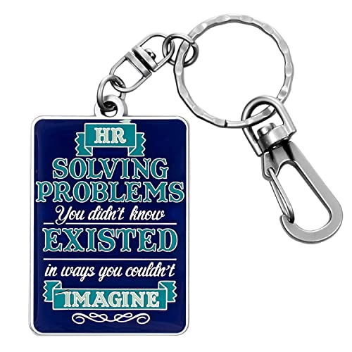 Bad Bananas Human Resources Gifts - HR Keychain - Solving